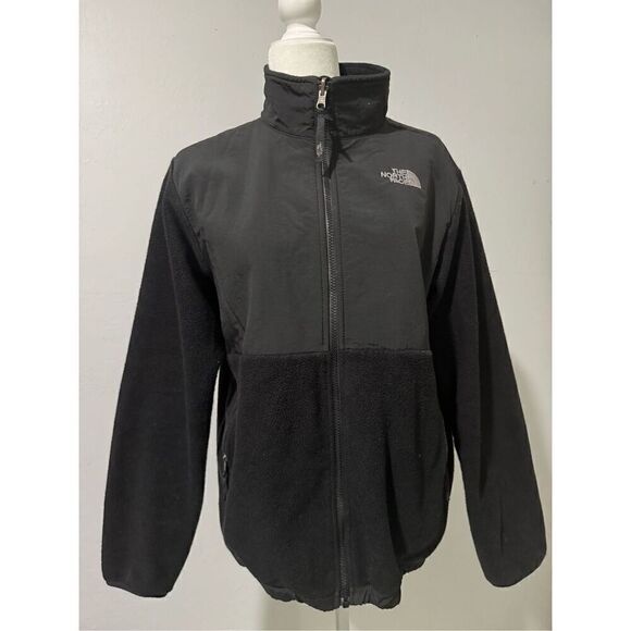The North Face Denali polartec fleece jacket zipper front boys 18-20 XL - Picture 1 of 8